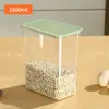 Lata sellada Grado alimenticio a prueba de insectos y humedad para el hogar Cubo de arroz para cocina Tanque de almacenamiento de harina, almidón Caja de almacenamiento de granos