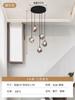 Lustre minimalista de bloco de gelo para restaurante, lustre duplex para escada, luz de entrada, simples, lava, bar, quarto, abajur de cabeceira