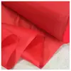 47cm tela de seda roja flor roja grande tela de decoración de boda bandera roja tela para ropa tira de tela roja tela de seda roja color sólido