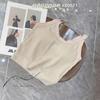 Camisole Mulheres Fixo One-piece Wear-free Sutiã Slim-fit Base Top Mulheres Indoor Wearing Sports Exterior Vestindo Chest Wrap