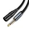 Cable de micrófono transfronterizo Cannon macho a hembra XLR a XLR cable Cannon bañado en oro macho a hembra para mezclador