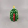 Caneca Cerâmica Árvore de Natal 3D com Tampa Relevo Luzes Coloridas Copo de Natal Festival de Comércio Exterior Presente Copo de Água