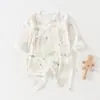 Roupas para Recém-Nascidos, Roupa de Bebê Borboleta de Verão Fina, Macacão Refrescante Antibacteriano Classe A em Modal Lenzing 10A