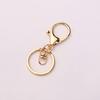 Juego de Anillos para Llavero con Broche de Langosta Chapado, Juego de Tres Piezas, Colgante, Muñeco, Hebilla Ajustable, Accesorios para Joyería Hechos a Mano DIY