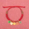2026 Ano do Zodíaco Cinco Direções Deus da Riqueza Pulseira de Nó Tibetano Pulseira de Fio Vermelho Atraidora de Riqueza Feita à Mão para Homens e Mulheres