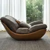 Diseñador Nórdico Creativo Moderno Simple Sala de Estar Sofá de Ocio Sillón Reclinable Persona Perezosa Hogar Dormitorio Silla Sofá de Alta Gama