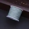 Hilo de algodón frotado a mano 20 m diy tejido hilo satinado multicolor dorado y plateado accesorios de cordón para pulsera collar