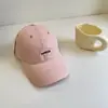Gorra de Béisbol Bordada Simple de Parte Superior Suave Estilo Ins Coreano para Mujer, Gorra de Ala Ancha para Primavera y Verano que Hace que la Cara Parezca Más Pequeña, Gorra Parasol para Pareja