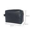 Bolsa Satchel Personalizada Pu Camada Dupla Feminina e Masculina Bolsa de Cosméticos Clutch Multifuncional Bolsa de Viagem Impermeável Bolsa de Armazenamento para Artigos de Higiene Pessoal