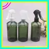 Botella rociadora de 300 ml con hombro angulado, botella rociadora pequeña tipo ratón, botella rociadora de agua cosmética, botella de hidrosol de 300 ml, botella rociadora de alcohol