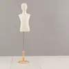 Maniquí Infantil de Medio Cuerpo para Niños Pequeños Exhibidor de Ropa para Muñecas Infantiles Estante Principal para Escaparate de Tienda de Ropa Infantil