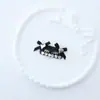 Acero Inoxidable Mascota Hecho a Mano Pinza Bb Pinza para el Cabello Gato de Pelo Largo Maltés Perros Pequeños Mariposa Pequeña Fragante