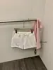 Wgwe8929 Guangzhou Shisanxing Nuevo Estilo Primavera/Verano para Mujer Ligeramente Elásticos Color Sólido Sueltos Casuales de Cintura Alta Rectos Tendencia