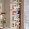 Prateleira Mágica de Armazenamento de Janela, Estante de Livros para Quarto, Estante, Montada no Teto, Sem Furos, De Chão para Varanda, Armazenamento de Espaços, Armazenamento de Peitoril de Janela
