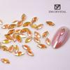 Nova Aurora Colorido Champanhe Nail Art Em Forma De Broca Net Celebridade Fundo Plano Em Forma De Broca De Unha Broca Enfeites DIY