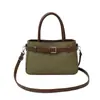 Bolso de Mano de Oficina de Alta Gama con Bloques de Color para Mujer, Nuevo Bolso Cruzado de Moda Vintage 2026, Bolso Saco Versátil para el Viaje Diario