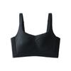 Venta directa de fábrica comercio electrónico transfronterizo Sudeste Asiático Vietnam Tailandia sujetador deportivo sin costuras para mujer cómodo con fruncido lateral texto