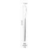 Venta Caliente Transfronteriza Cuchillo Tenedor Cuchara Portuguesa Juego de Cubiertos de Acero Inoxidable Cuchillo Tenedor Cuchara para Bistec Chapado en Oro Titanio Cuchara de Postre Nórdica