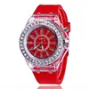 Reloj LED luminoso de moda colorido para hombre y mujer Ladrillo de agua reloj personalizado para estudiantes reloj electrónico de cuarzo para estudiantes