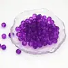 Cuentas Redondas de Vidrio Transparente Hielo Translúcido de 8 mm, Cuentas de Imitación de Cristal, Cuentas Sueltas para Pulseras Hechas a Mano, Accesorios de Joyería