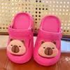 Pantuflas de EVA para bebés niños y niñas, sandalias de verano antideslizantes para bebés y niños pequeños, pantuflas cerradas para niños para interiores y baño
