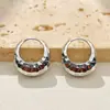 Pendientes Redondos de Latón de Lujo Ligero, Modernos y Versátiles, Joyería de Gama Alta y Elegante