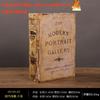 Caixa de Preparo de Bife Livro Mágico para Restaurantes Populares, Livro Falso de Madeira, Modelo de Livro Artificial, Prato de Jantar, Decoração de Mesa