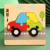 Bloques de Construcción para Niños de Preescolar 2-3-4 Años Bebé Educación Temprana Beneficiando el Desarrollo de la Inteligencia Niños y Niñas Juguetes de Rompecabezas Tridimensional