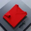 Suéter Pulóver de Pico para Hombre Otoño/Invierno 2023 Suéter de Pico para Hombre talla extra Manga Larga Camisa Base Básica de Punto