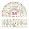 36 Tarjetas de Agradecimiento para Maestros Estilo Acuarela al por Mayor de Compra Directa Transfronteriza para el Día del Maestro y la Temporada de Graduación