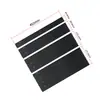 Placa ciega de plástico 1U sin tornillos, panel de cubierta 2U sin herramientas para disipación de calor de gabinete, panel falso, relleno de espacio vacío de chasis