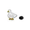 Broche Serie Pato de Dibujos Animados Insignia de Pato Ropa Bolsa Estuche para Lápices Broche de Pato Lindo Estilo Japonés En Stock Transfronterizo