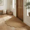 Tapete de Chão para Banheiro Antiderrapante com Trama de Abacaxi Tapete Absorvente para Chão de Banheiro Tapete Resistente a Manchas para Lavatório