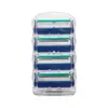 Barbeador Manual Lâmina Multicamada Barbeador Masculino Lâmina de Reposição de Cinco Camadas Seis Camadas Barbeador Feminino de Três Camadas