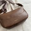Bolso retro de alta calidad para mujer 2024 nuevo popular bolso de hombro Maillard correa ancha para el hombro bolso cruzado tipo dumpling este año