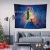 Tela de fondo temática de Grinch navideño de alta venta transfronteriza de Temu con impresión de alta definición para decoración de fotos de fiesta, en stock