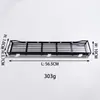 Estante de Almacenamiento Negro de Hierro con Forma de Corazón para Montar en la Pared, Estante de Almacenamiento para Pared de Baño sin Taladro, Estante para Artículos de Tocador de Baño