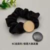 Yingyi Joyería DIY Base de Coletero de Satén Brocado Song con Ranura y Cubierta Nuevo Estilo Chino Material para Adorno de Cabeza