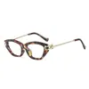 Nuevas Gafas de Sol Cuadradas Estilo Ojo de Gato de Moda para Mujer, Protección UV para Exteriores, Estilo Europeo y Americano de Moda, Gafas de Sol Versátiles