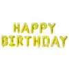 Amazon Globos de Letra de 16 pulgadas Fiesta Creativa Feliz Cumpleaños Set de Cumpleaños de Papel de Aluminio Globos de Decoración