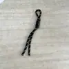 Estoque na Fábrica Pingente de Corda Personalizado Moderno Corda Fina Colorida Amarrada Corda Trançada Alça de Bolsa Moderna Atacado