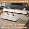 Mesa de Café Tablero de Roca A8L Sala de Estar Hogar Lujo Ligero Moderna Simple Mesa de Té 2024 Nuevo Rectangular Celebridad de Internet Apartamento Pequeño