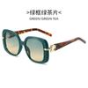 Nuevas Gafas de Sol Personalizadas para Mujer 2024 Moda Femenina Gafas de Sol Europeas y Americanas Gafas de Sol de Montura Grande para Mujer Venta al por Mayor Transfronteriza