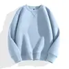 Sudadera Pesada de Cuello Redondo para Hombres y Mujeres Primavera y Otoño Nueva Camiseta de Color Puro para Hombre 2025 Chaqueta Casual Americana Tops de Pareja