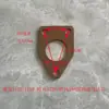 Tubo de Escape/Silenciador de Tractor Monocilíndrico/Multicilíndrico/Vehículo Modificado Base de Chimenea Placa de Conexión de Brida