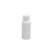 Suministros del Fabricante Botellas Dispensadoras de Loción Cosmética con Tapa abatible de 60 ml para Viajes, Botellas de Muestra de Líquido Pe