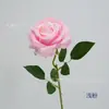 Flor Artificial Corolla Rosa Tallo Único Regalo de San Valentín Decoración Arreglo para Salón de Bodas Pared de Flores Artificiales Rosa