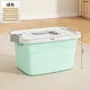 Caja de Almacenamiento con Tapa Organizador de Ropa de Plástico con Tapa Caja de Almacenamiento para Armario Caja para Artículos Varios Organizador de Almacenamiento para Dormitorio Hogar