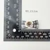 Tela de cuadros clásica con botones, accesorio de lazo de flor, accesorio para bolsa DIY, zapato, flor, sombrero, accesorios para ropa