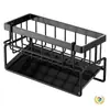 Estante de Almacenamiento para Fregadero de Cocina, Estante Multifuncional de Secado para Encimera del Hogar, Soporte para Esponja, Estropajo y Paño